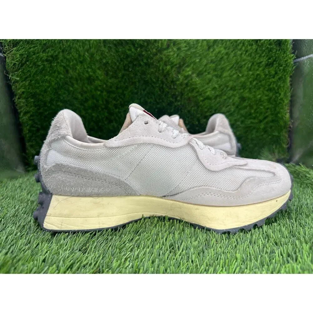 New Balance 327 U327WRB Athletic Sneaker Unisex M7/W8.5 Gray Suede Gym Training